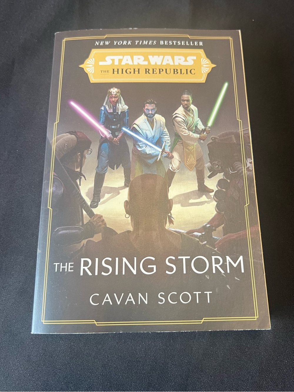 Star Wars The High Republic The Rising Storm Paperback Book Cavan Scott Del Rey